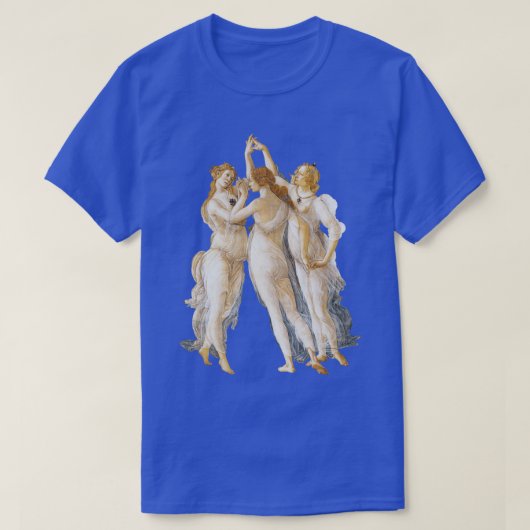 T-shirt Botticelli Trois Grâces (Design devant)