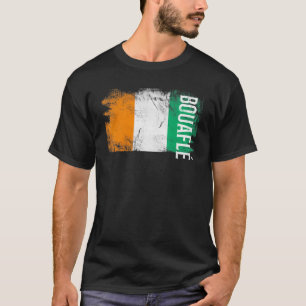 T-shirt Bouafl Côte D'Ivoire Drapeau Pour Les Ivoiriens Ho