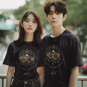 T-shirt Bouche dorée céleste