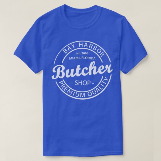 T-shirt Boucher Bay Harbour Boucher blanc (Design devant)