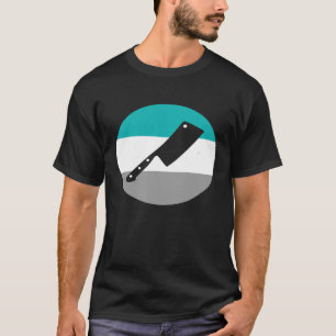 T-shirt Boucher Couteau Retro Cook pour hommes femmes