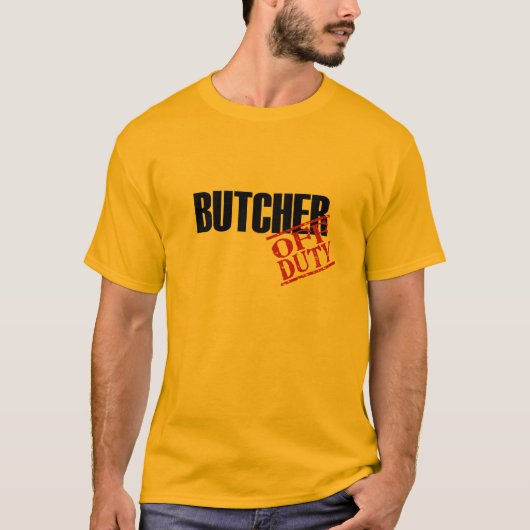 T-shirt Boucher retraité (Devant)