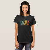T-shirt Boucher Vintage Homme Evolution (Devant entier)