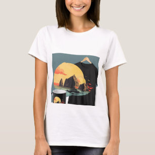T-shirt boucle