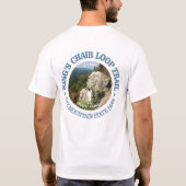 T-shirt Boucle de chaise du roi (rd) (Dos)