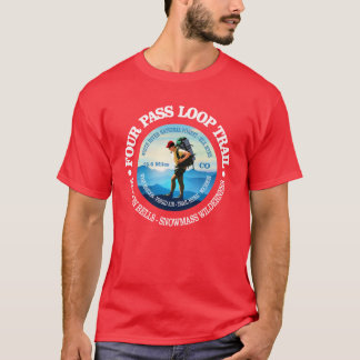 T-shirt Boucle Four Pass Looprail C vintage