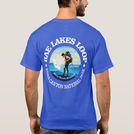 T-shirt Boucle Rae Lakes (C) (Dos)