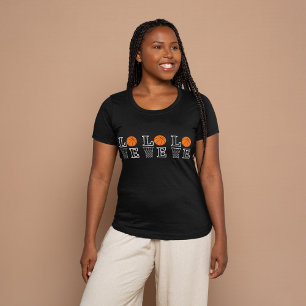 T-shirt Boucles de basket-ball, Lecteur de basket-ball Cad