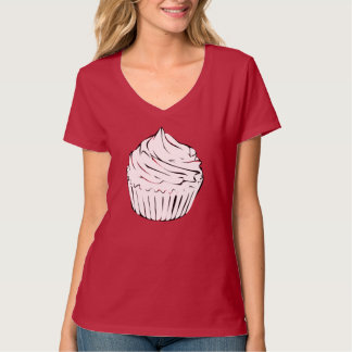 T-shirt boucles de cupcakes