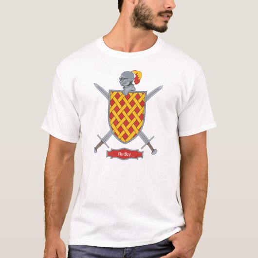 T-shirt Bouclier 1 d'Audley (Devant)
