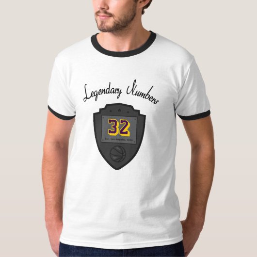T-shirt Bouclier - 32 Los Angeles (Devant)
