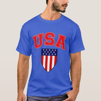 T-shirt Bouclier américain patriotique