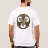 T-shirt Bouclier celtique de trinité (Dos)