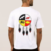 T-SHIRT BOUCLIER DE GUIDE D'ESPRIT (Dos)