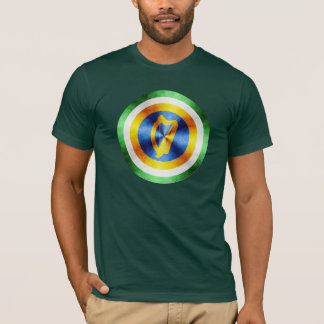 T-shirt Bouclier de héros de capitaine Irlande