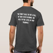 T-shirt Bouclier de la chemise 3BT de formation (Dos)