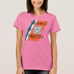T-shirt Bouclier de la garde côtière de la liberté
