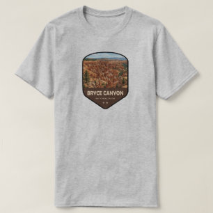 T-shirt Bouclier du Parc national de Bryce Canyon