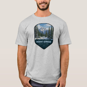 T-shirt Bouclier du parc provincial Mount Seymour