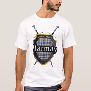 T-shirt Bouclier et épées écossais de plaid de tartan d
