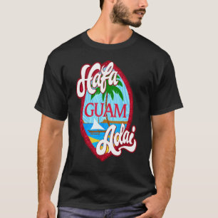 T-shirt Bouclier Hafa Adai Guam
