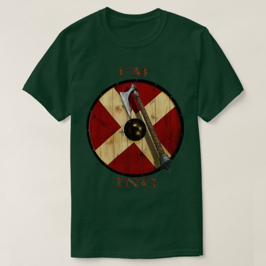 T-shirt Bouclier Im (Design devant)