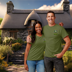 T-shirt Bouclier irlandais Conroy/O'Conry personnalisé