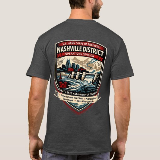 T-shirt Bouclier LRN OPX (Dos)