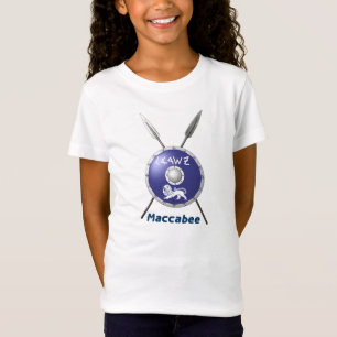 T-Shirt Bouclier Maccabee Et Paroles