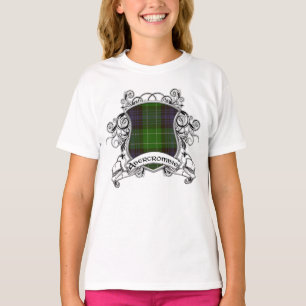 T-shirt Bouclier Tartan Abercrombie