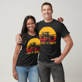 T-shirt Boud Bogging Retro Dirty Muddin Racing (Unisexe)
