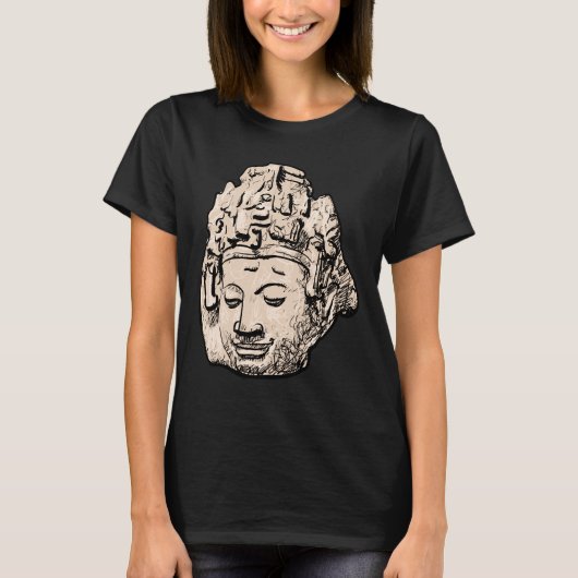 T-shirt Bouddha 3 Bouddha Statue Bouddha Peinture Bouddha (Devant)