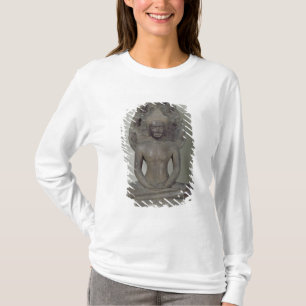 T-shirt Bouddha a assis dans la méditation sur le Naga,