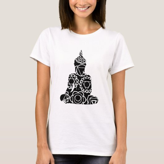 T-shirt Bouddha assis (Devant)