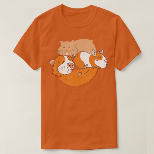 T-shirt Bouddha de hamster pâle (Design devant)