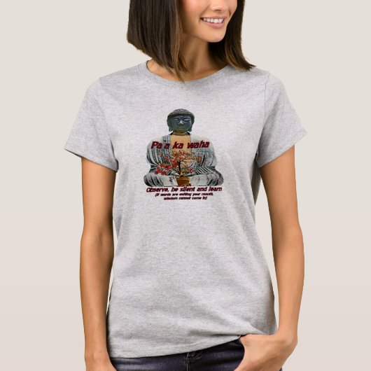 T-shirt Bouddha de la Sagesse (Devant)