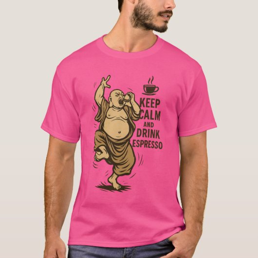 T-shirt Bouddha déchaîné (Devant)