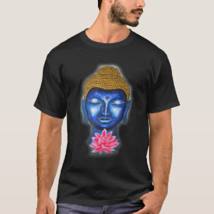 T-shirt Bouddha Fleur Lotus Asiatique Pour Filles