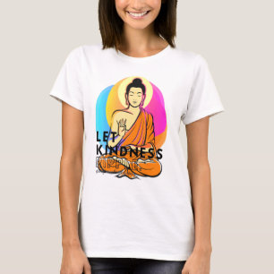 T-shirt Bouddha Gautama Aimer Kindness Ripple Mindfulness