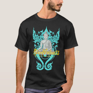 T-shirt Bouddha Gautama Pleine Conscience Paix Amour Bienv