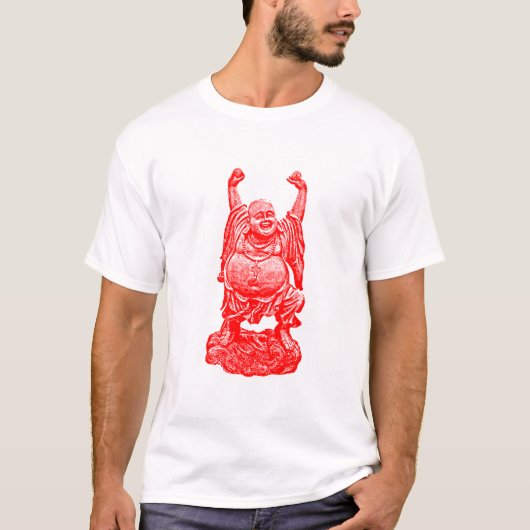T-shirt Bouddha heureux (Devant)