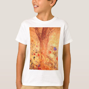 T-shirt Bouddha par le peintre symboliste Odilon Redon