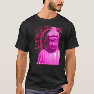 T-shirt Bouddha Pink Mandala Metta Mindful amour gentilles