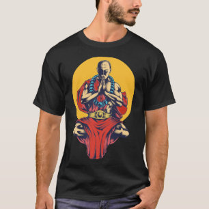 T-shirt Bouddha priant
