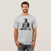 T-shirt Bouddha rétro (Devant entier)