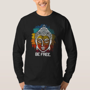 T-shirt Bouddha rétro Méditation Vintage Bouddhisme Premiu