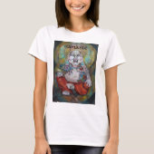 T-shirt Bouddha tatoué heureux (Devant)