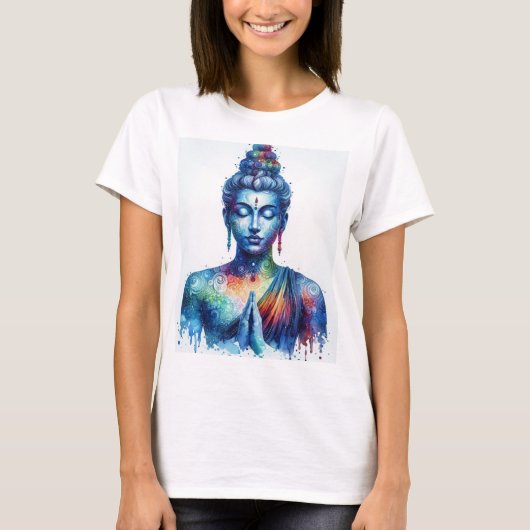 T-shirt "Bouddha : Une vision éclairée de la vie (Devant)