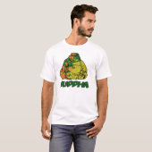T-shirt Bouddha vert (Devant entier)
