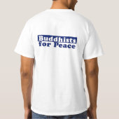 T-shirt Bouddhistes pour la paix (Dos)